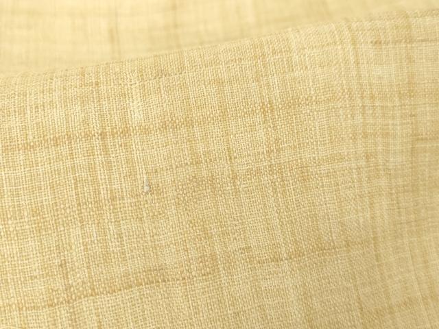 平和屋着物＊夏物　自然布　香色　逸品　AABH1960ck