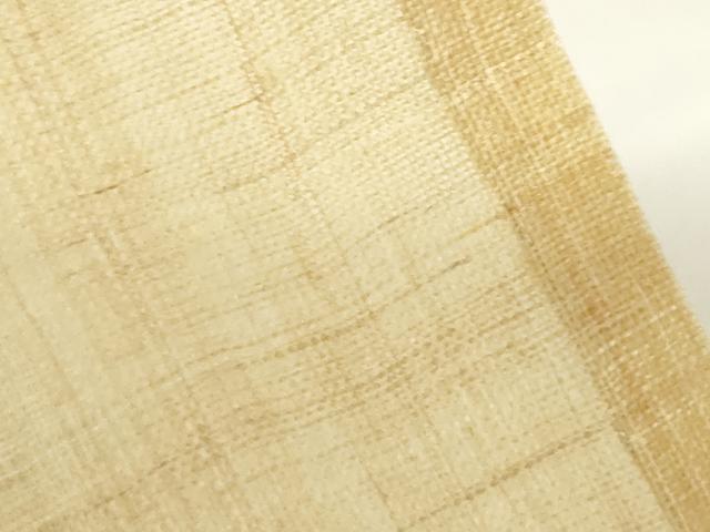 平和屋着物＊夏物　自然布　香色　逸品　AABH1960ck