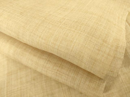 平和屋着物＊夏物　自然布　香色　逸品　AABH1960ck