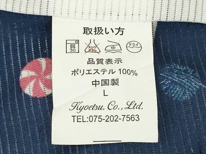 平和屋着物＊夏物 小紋 絽 猫 洗える着物 未使用 AABH1961ck
