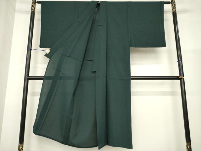 平和屋着物＊夏物 男性 色無地 褐返色 正絹 逸品 AABH1987ck