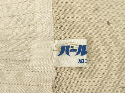 平和屋着物＊夏物 訪問着 絽 色紙楓文 金彩 正絹 逸品 AABH1989ck