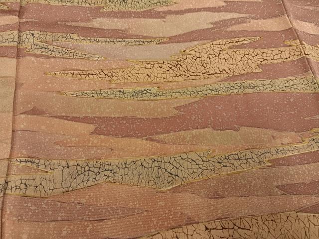 平和屋着物●訪問着　作家物　一珍糊友禅染　霞文　正絹　逸品　AABH2005ph