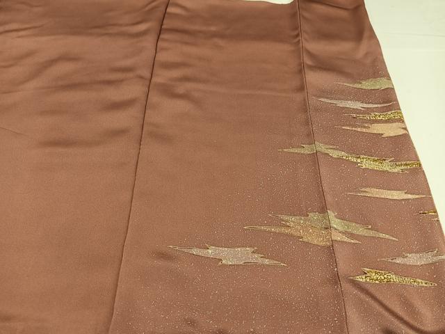 平和屋着物●訪問着　作家物　一珍糊友禅染　霞文　正絹　逸品　AABH2005ph