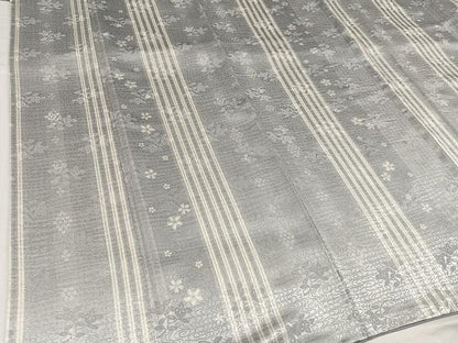 平和屋着物●上質な小紋　花間道　正絹　逸品　AABH2034ph