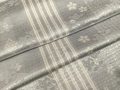 平和屋着物●上質な小紋　花間道　正絹　逸品　AABH2034ph