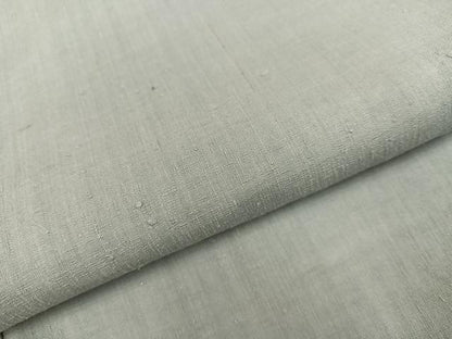 平和屋着物●本場結城紬　重要無形文化財　色無地　蕎麦切色　正絹　逸品　AABH2037ph