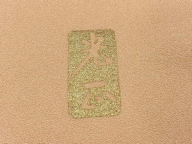 平和屋着物●金彩友禅　卓越技能者・名工・和田光正　訪問着　花篭文　暈し染め　金銀彩　正絹　逸品　AABH2067ph