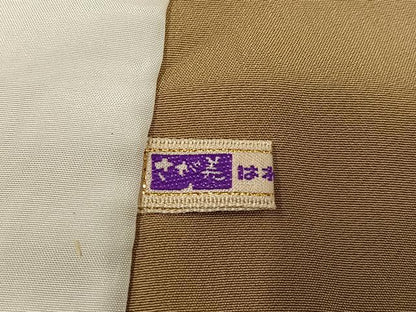 平和屋着物●訪問着　紗袷　雪輪　暈し染め　さが美扱い　正絹　逸品　AABH2076ph