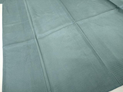 平和屋着物＊夏物 色無地 絽 錆鼠色 正絹 逸品 未使用 AABH2093ck