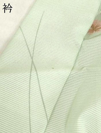 平和屋着物＊夏物 小紋 絽 草花文 洗える着物 AABH2103ck