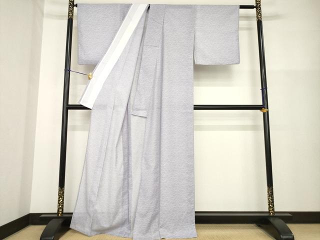 平和屋着物＊夏物 小紋 絽 芝 洗える着物 AABH2106ck
