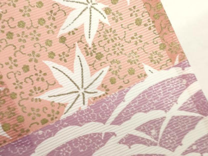 平和屋着物＊夏物 訪問着 絽 横段文 金彩 AABH2117ck