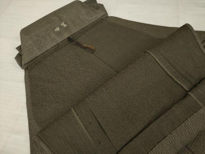 平和屋着物＊夏物　男性　行灯袴　霞文　正絹　逸品　未使用　AABH2140ck