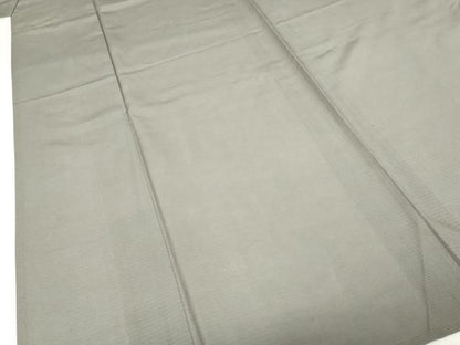 平和屋着物＊夏物 色無地 絽 煤色 正絹 逸品 AABH2147ck