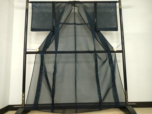 平和屋着物＊夏物 色無地 紗 褐返色 正絹 逸品 AABH2160ck