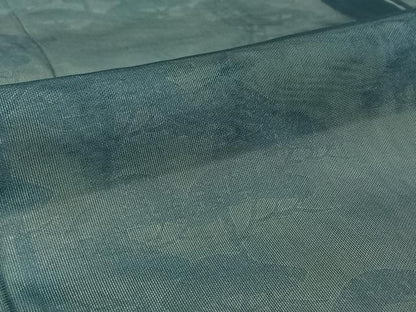 平和屋着物▽訪問着　無双　紗袷　紗×紗　手描き　松文　暈し染め　正絹　逸品　AABH2190jh