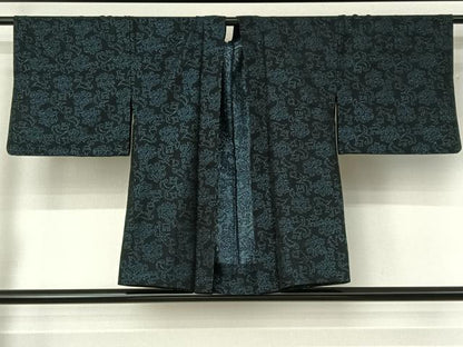 平和屋着物▽羽織　スリーシーズン　春夏秋　塵除け　草花文　AABH2200jh