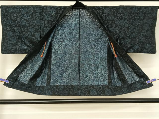 平和屋着物▽羽織　スリーシーズン　春夏秋　塵除け　草花文　AABH2200jh