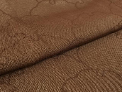 平和屋着物▽道行コート　スリーシーズン　春夏秋　塵除け　雪輪文　正絹　逸品　AABH2201jh