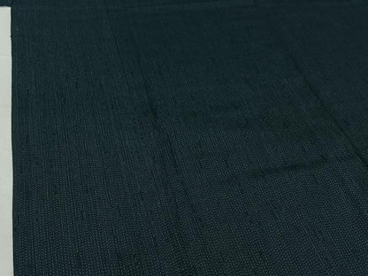平和屋着物▽上質な紬　単衣　縞　正絹　逸品　未使用　AABH2210jh