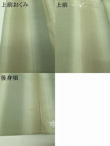 平和屋着物▽小紋　単衣　吹き寄せ文　AABH2212jh