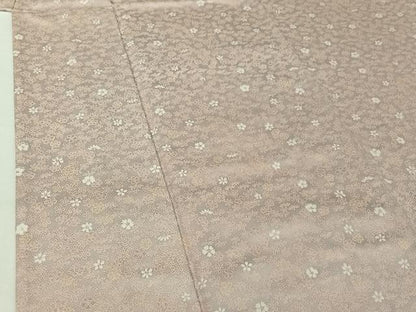 平和屋着物▽小紋　単衣　花尽くし　洗える着物　AABH2215jh