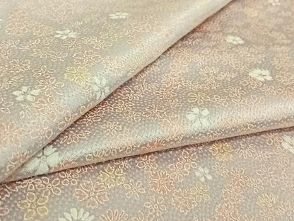 平和屋着物▽小紋　単衣　花尽くし　洗える着物　AABH2215jh