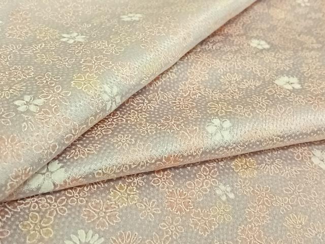 平和屋着物▽小紋　単衣　花尽くし　洗える着物　AABH2215jh