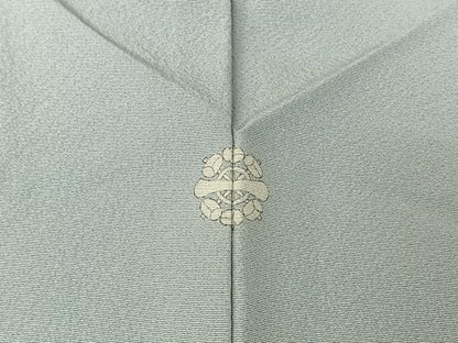 平和屋着物▽訪問着　単衣　花丸文　暈し染め　金彩　正絹　逸品　AABH2222jh
