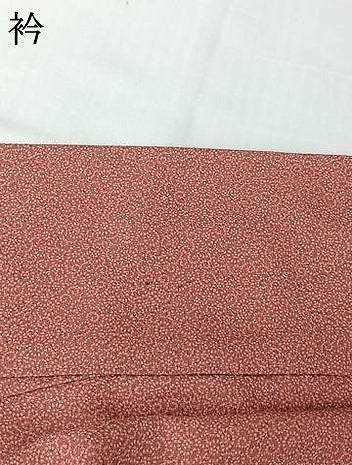 平和屋着物▽訪問着　江戸小紋　単衣　作家物　花唐草文　正絹　逸品　AABH2240jh