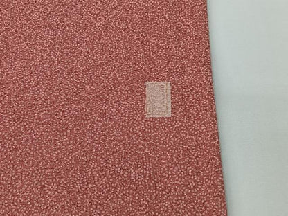 平和屋着物▽訪問着　江戸小紋　単衣　作家物　花唐草文　正絹　逸品　AABH2240jh