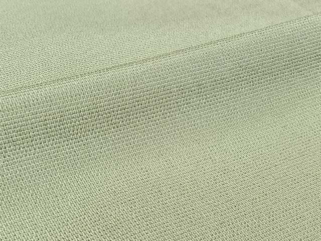 平和屋着物▽本塩沢　単衣　横段文　正絹　逸品　AABH2248jh