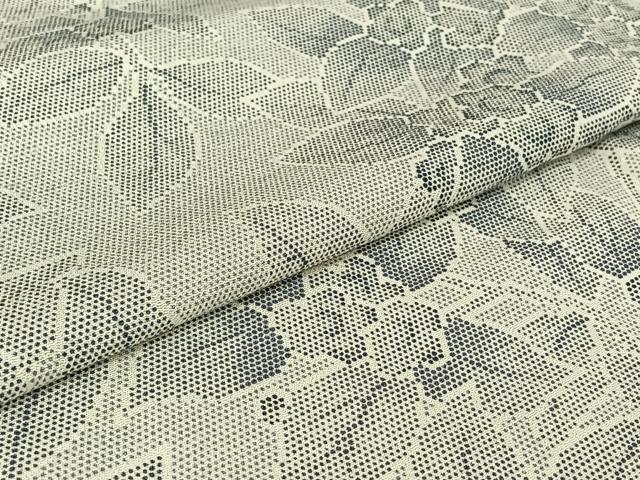 平和屋着物▽上質な小紋　単衣　草花文　正絹　逸品　AABH2249jh