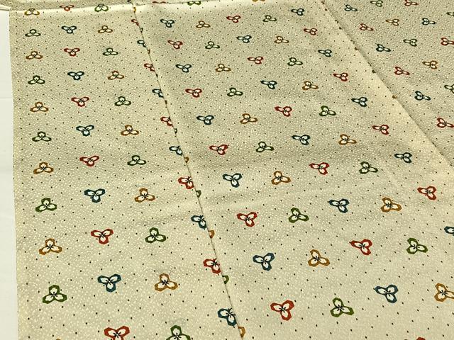 平和屋着物▽上質な小紋　単衣　毘沙門亀甲　正絹　逸品　AABH2252jh 平和屋着物▽上質な小紋 単衣 毘沙門亀甲 正絹 逸品 AABH2252jh
