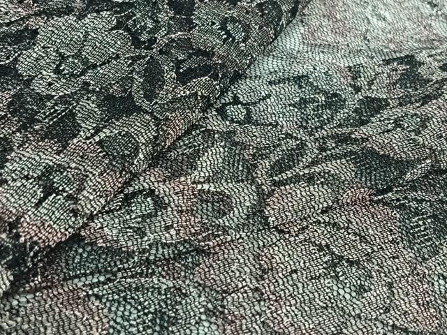 平和屋着物▽羽織　スリーシーズン　春夏秋　塵除け　草花文　銀糸　AABH2263jh