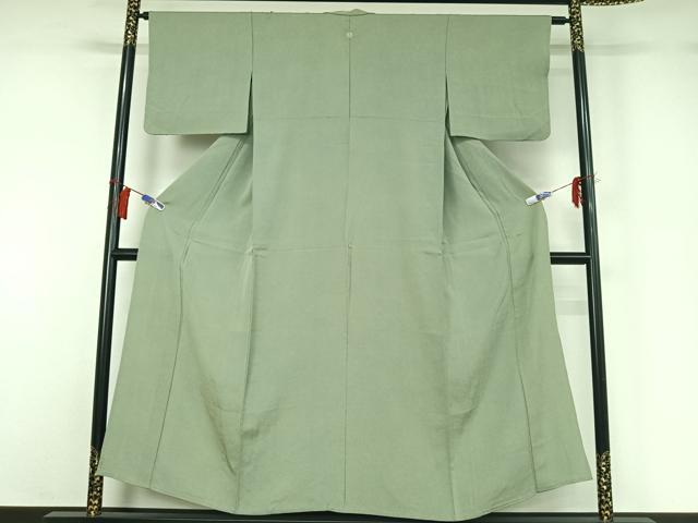 平和屋着物▽江戸小紋　単衣　鮫小紋柄　正絹　逸品　AABH2267jh