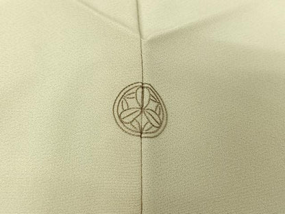 平和屋着物▽訪問着　単衣　短冊吉祥文　金彩　正絹　逸品　AABH2268jh