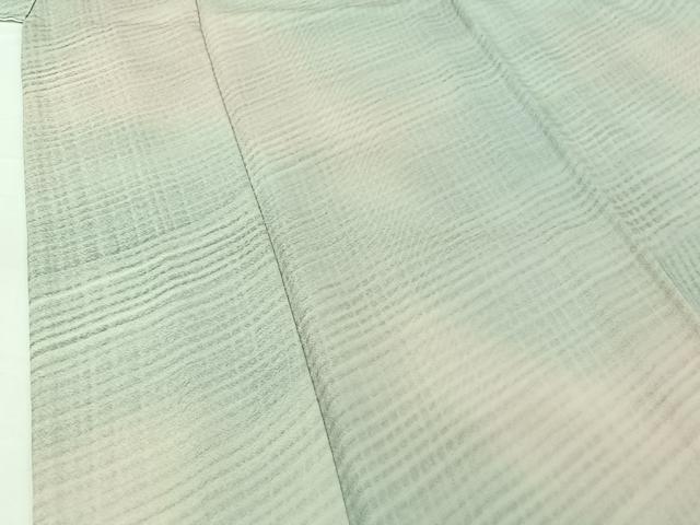 平和屋着物▽染色作家　斉藤三才　小紋　単衣　霞文　暈し染め　正絹　逸品　AABH2269jh 楽天市場】平和屋着物▽染色作家 斉藤三才 小紋 単衣 霞文 暈し染め
