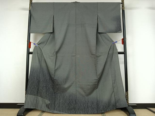 平和屋着物▽訪問着　単衣　樹林文　正絹　逸品　AABH2281jh 平和屋着物▽訪問着 単衣 樹林文 正絹 逸品 AABH2281jhの通販 by 平和