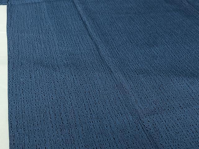 平和屋着物▽上質な小紋 単衣 霞文 正絹 逸品 AABH2308jh