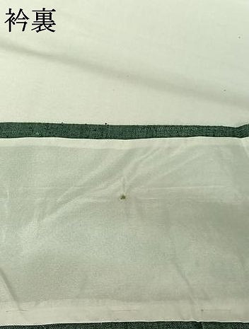 平和屋着物▽上質な紬　単衣　霞文　正絹　逸品　AABH2312jh