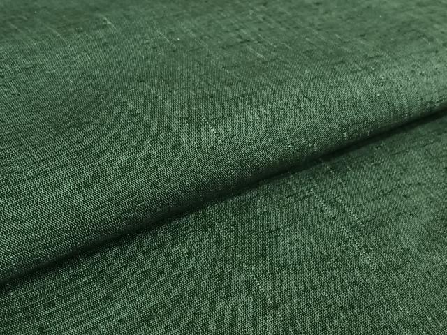 平和屋着物▽上質な紬　単衣　霞文　正絹　逸品　AABH2312jh