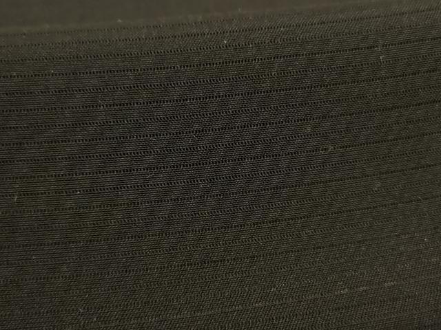 平和屋着物＊夏物 男性 黒紋付 羽織セット 絽 正絹 逸品 AABH2442jd