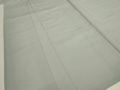 平和屋着物＊夏物 色無地 絽 青磁鼠色 正絹 逸品 AABH2445jd