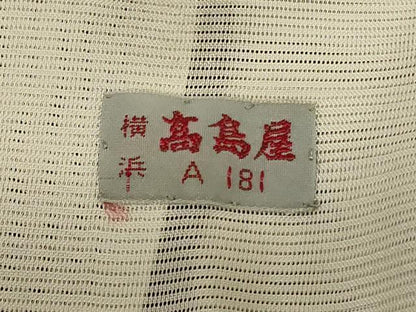 平和屋着物＊夏物 黒留袖 絽 作家物 風景文 金彩 高島屋扱い 正絹 逸品 AABH2447jd