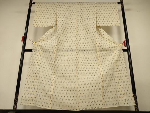 平和屋着物＊夏物 本場琉球絣 夏琉球 正絹 逸品 AABH2448jd