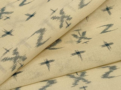 平和屋着物＊夏物 本場琉球絣 夏琉球 正絹 逸品 AABH2448jd