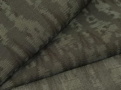 平和屋着物＊夏物 小紋 紗 幾何学文様 正絹 逸品 AABH2477jd