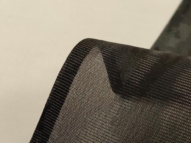 平和屋着物＊夏物 小紋 紗 幾何学文様 正絹 逸品 AABH2477jd